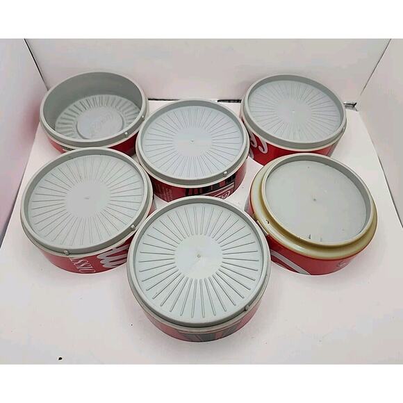 Vintage 1995 Coca-Cola Classic Puzzle OVERSIZED Can Set 6 Coasters Collectible - Picture 7 of 8